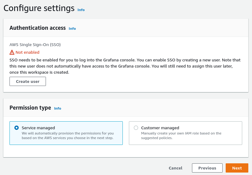 AWS Grafana Auth