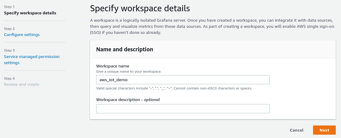 AWS Grafana Wizard